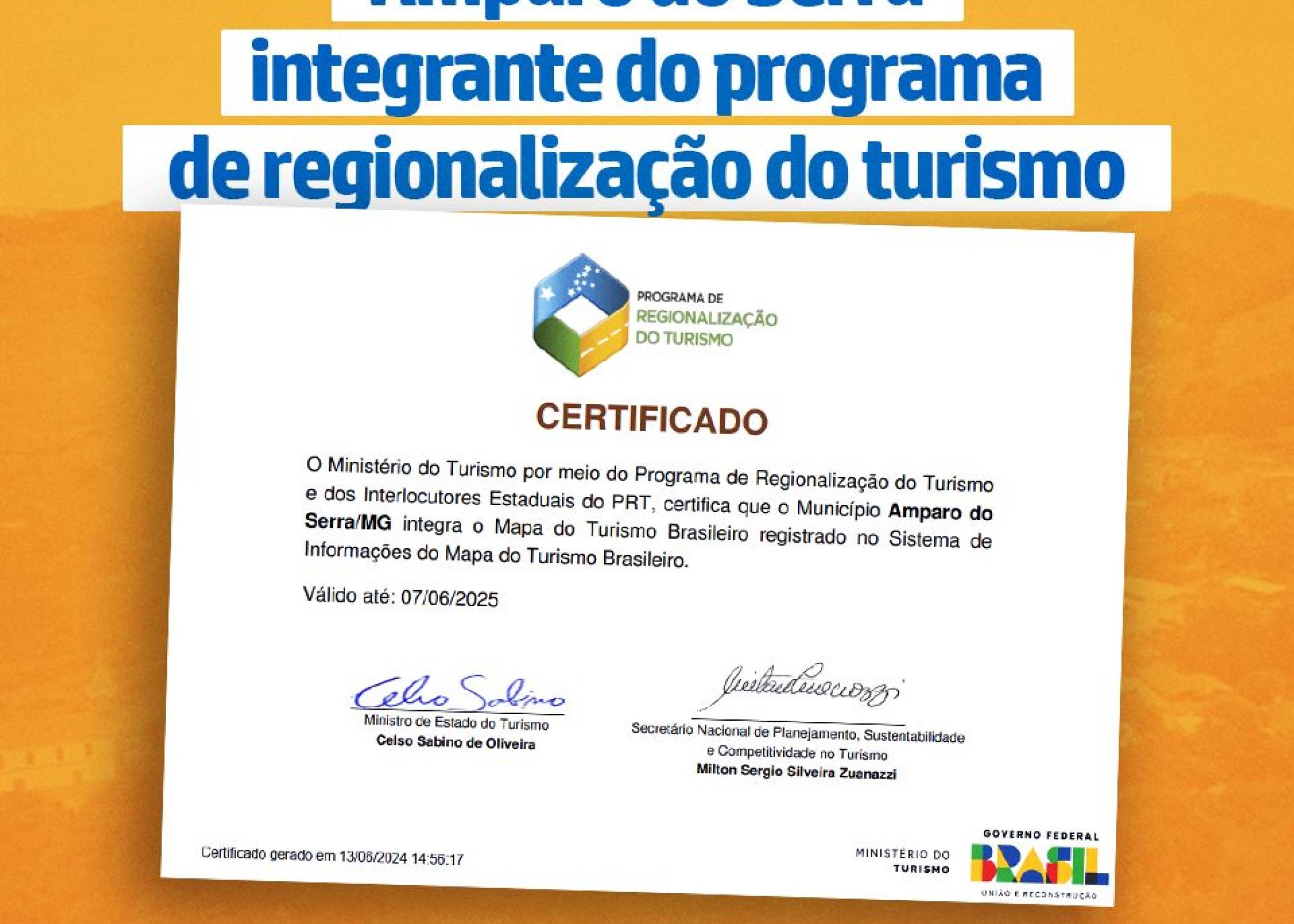 PROGRAMA DE REGIONALIZAÇÃO DO TURISMO